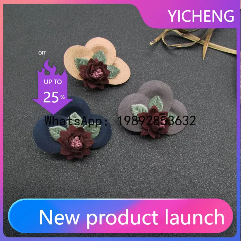 

PYJ original handmade corsage accessories flower decoration pin temperament--2pcs
