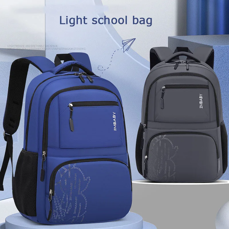 Zaino da viaggio borse da scuola per bambini zaini da scuola minimalisti per ragazzo borsa da scuola impermeabile zaino sac mochila impermeabile infantil