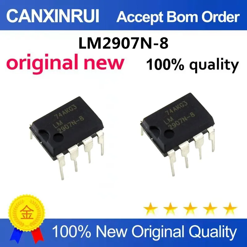 New Genuine LM2907 LM2907N-8 DIP8 Voltage Frequency Converter Quality Assurance