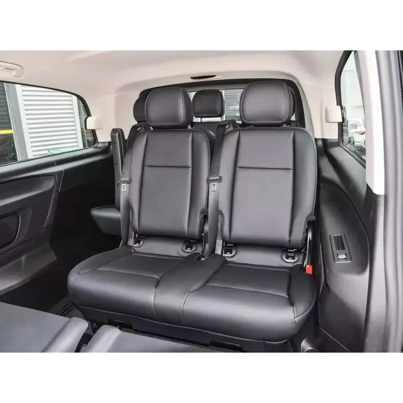 

Factory Cheapest Auto 3 Person Van Beige and Black Rear Car V260 and V Class