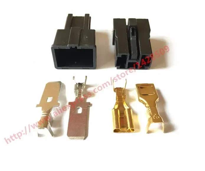 1 Set 2 pin way male female unsealed auto Map Sensor Plug battery Speaker electrical wire connector for Toyota