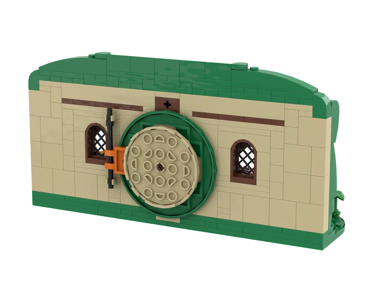 MOC Creative Expert House กระเป๋าด้านหน้า End Building Blocks อิฐมินิแหวนภาพยนตร์คอลเลกชันอิฐของเล่นสําหรับของขวัญเด็ก