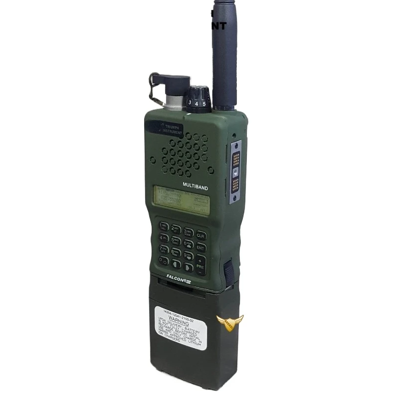 

TRI AN/PRC-152 Upgraded 15W High Power Long Range Metal Multi-Band Handheld FM Radio