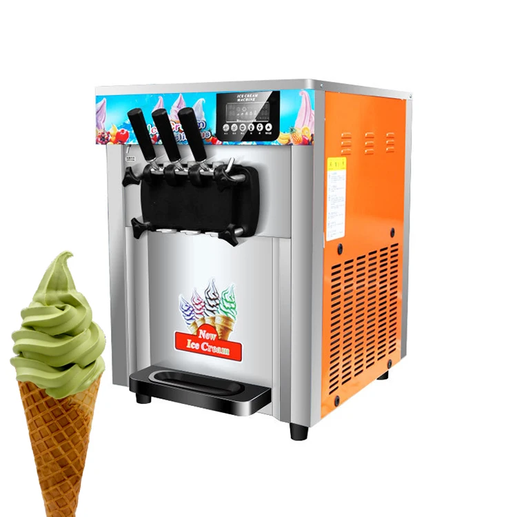 Mini 3 flavors kuwait ice cream making machine ice cream machine