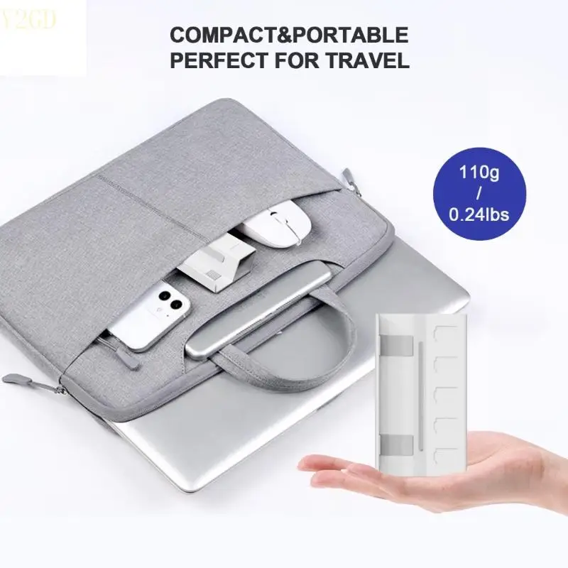 Y2GD Durable Aluminium Lelly Game Console Suporte com 5 slots cartas Stand Console