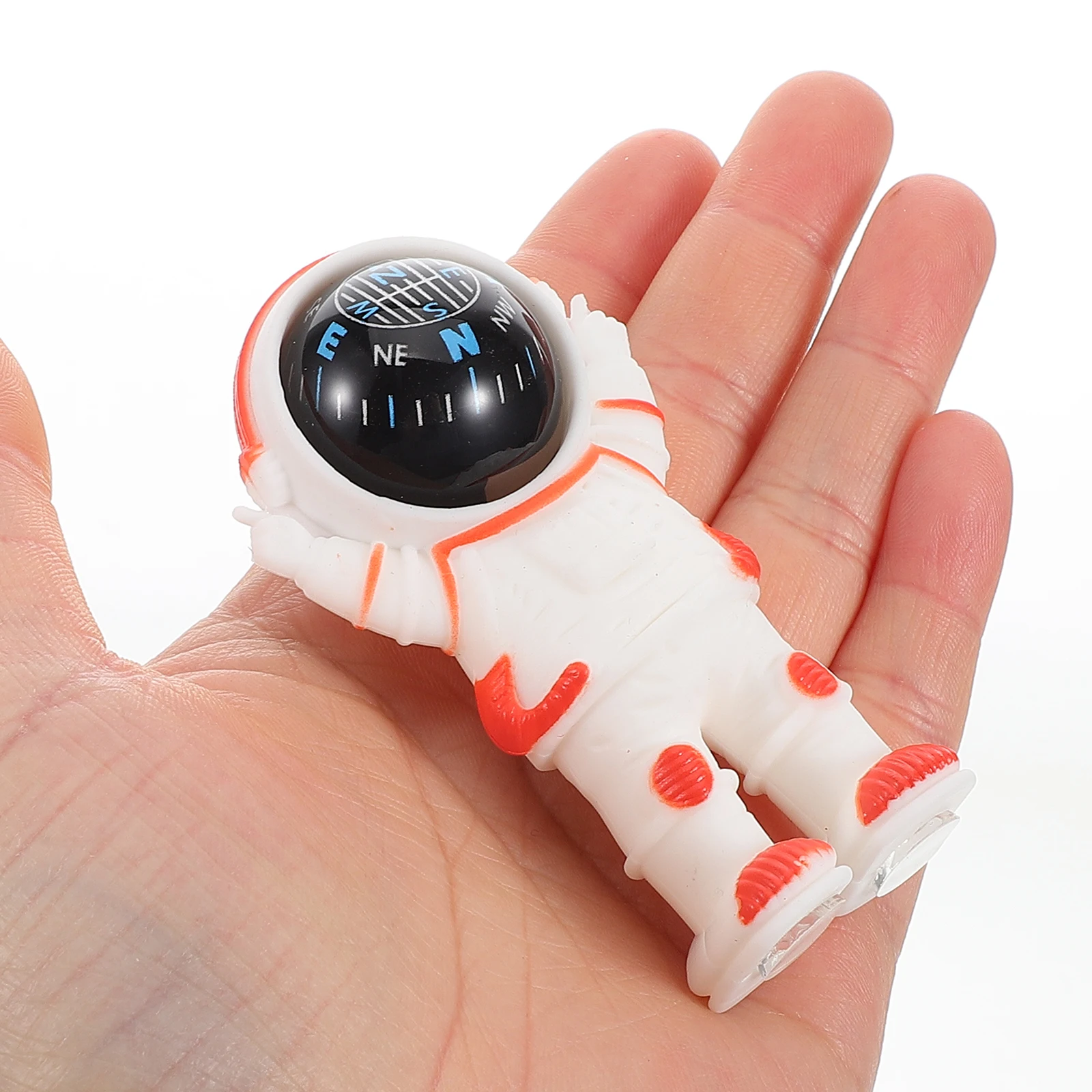 

Compass Astronaut Car Interior Dashboard Decor High Precision Mini Portable Desk Mount North Tilt Angle Measurement