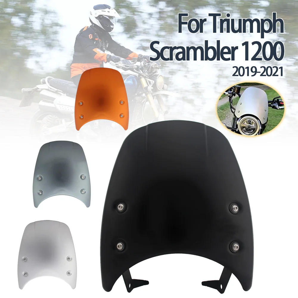

Для Triumph Speed Twin1200XC 1200BE 1200XE 1200 XE XC BE 2019 2020 2021, алюминиевый ветровое стекло мотоцикла, дефлектор ветрового стекла