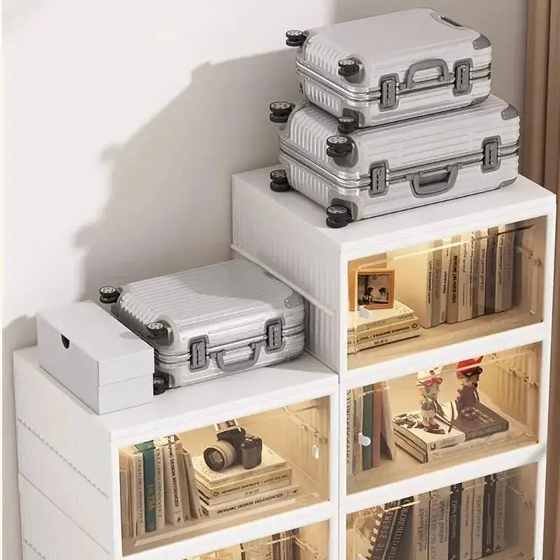 Cajón de oficina, estantería Industrial blanca, libros de interior, estante de almacenamiento para dormitorio, biblioteca, oficina, Estanteria, Cubos, muebles de biblioteca
