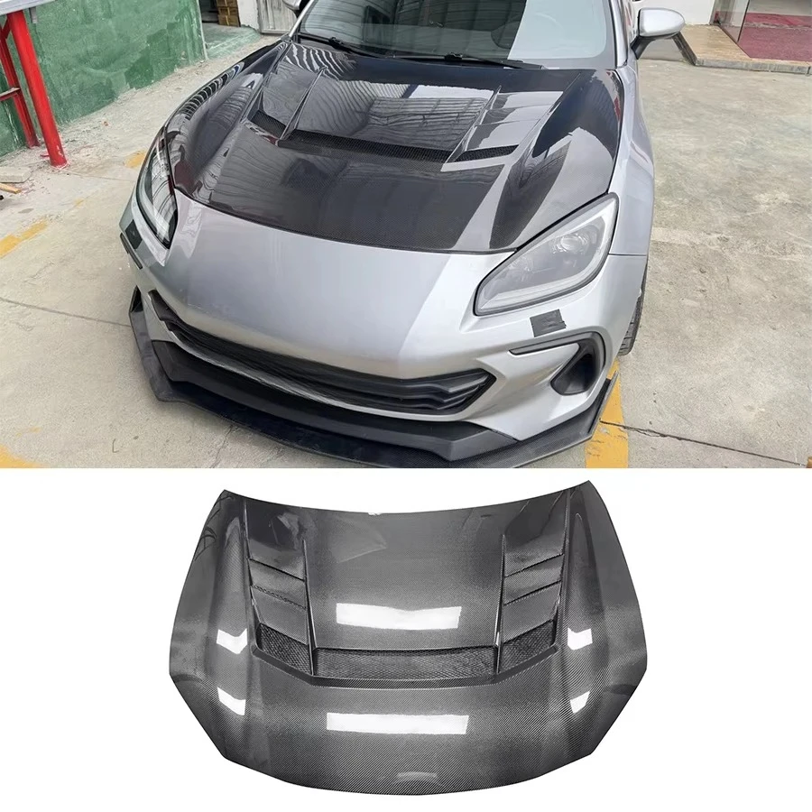 

Premium FORToyota GR86 Subaru BRZ 2021+ Hood Carbon Fiber