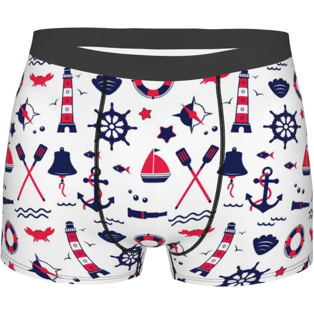 

Shark Shorts Mens Underwear Boxer Briefs For Men