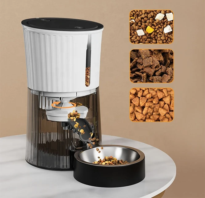 Smart Automatic Cat Dog Pet Feeder Food Dispenser Puppy Dog Stainless Food Pet Auto Bowls & Feeders For Dogs Pets Cats