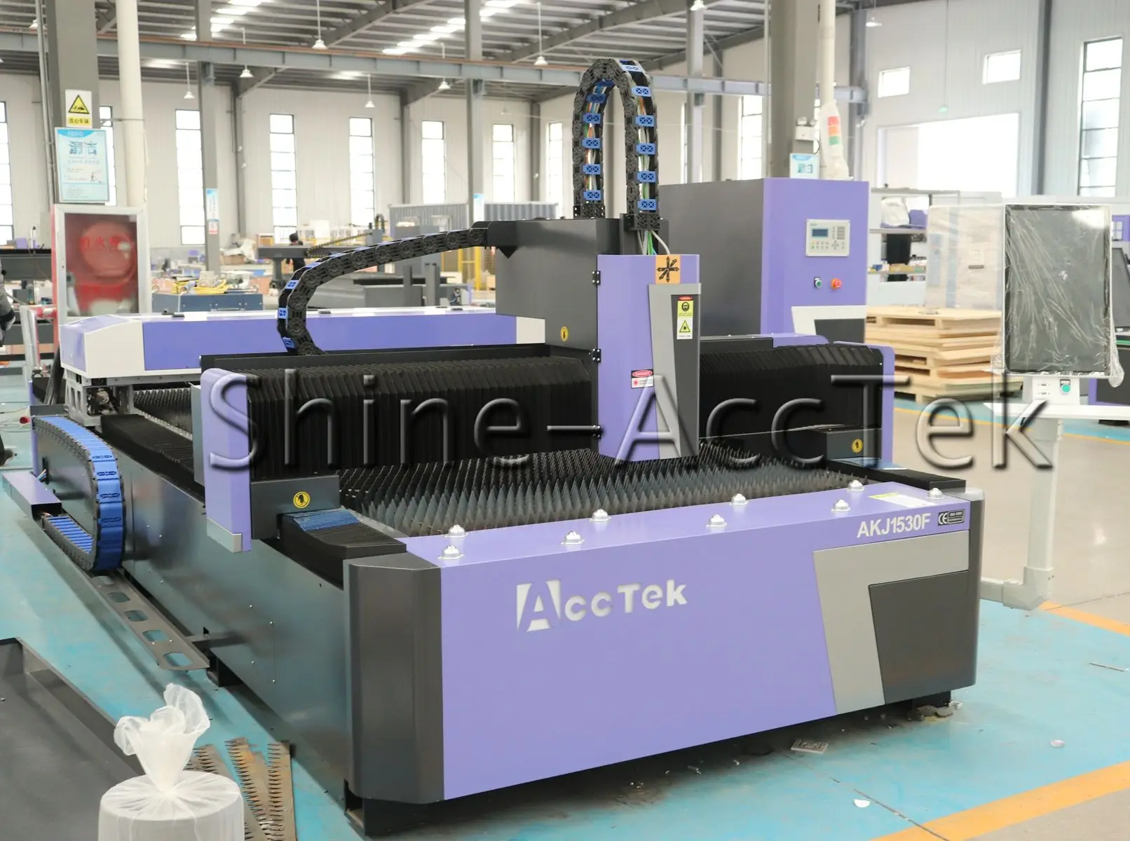 6000w Fiber + 300w CO2 Combined CNC Laser Cutting Machine Stainless Steel Metal Wood Acrylic High Performance