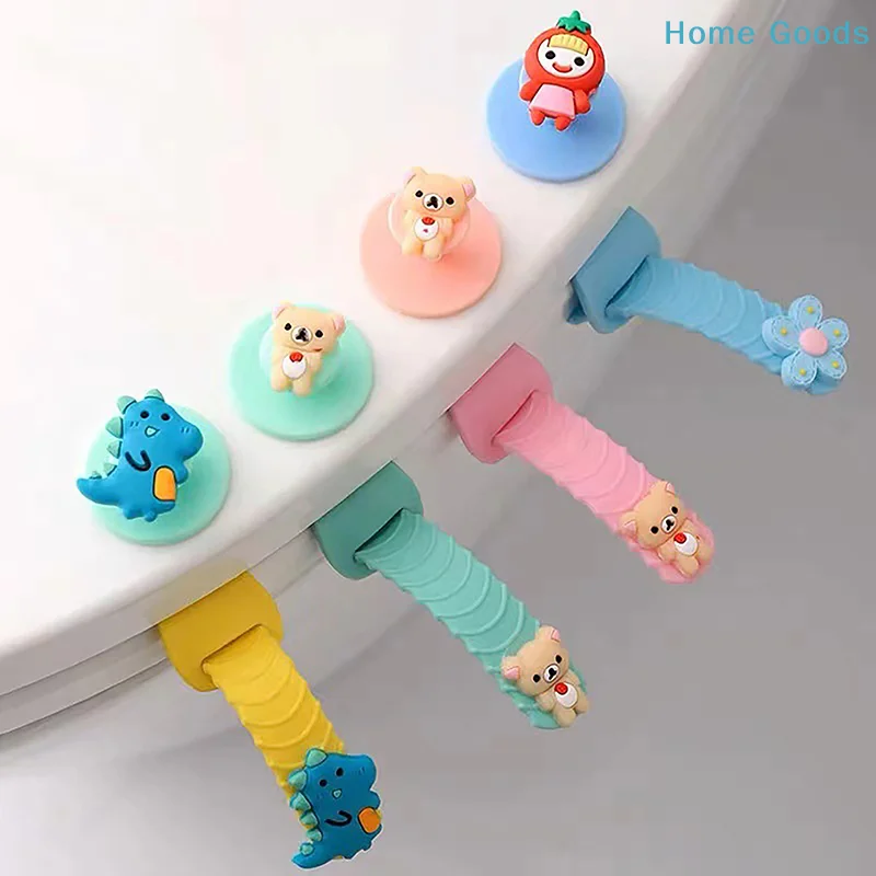 preferred2 Pieces/set Lift Seat Handle Bracket Toilet Lid Lifter Toilet Lid Lifting Tool Ring Bezel Bathroom Sanitary Toilet
