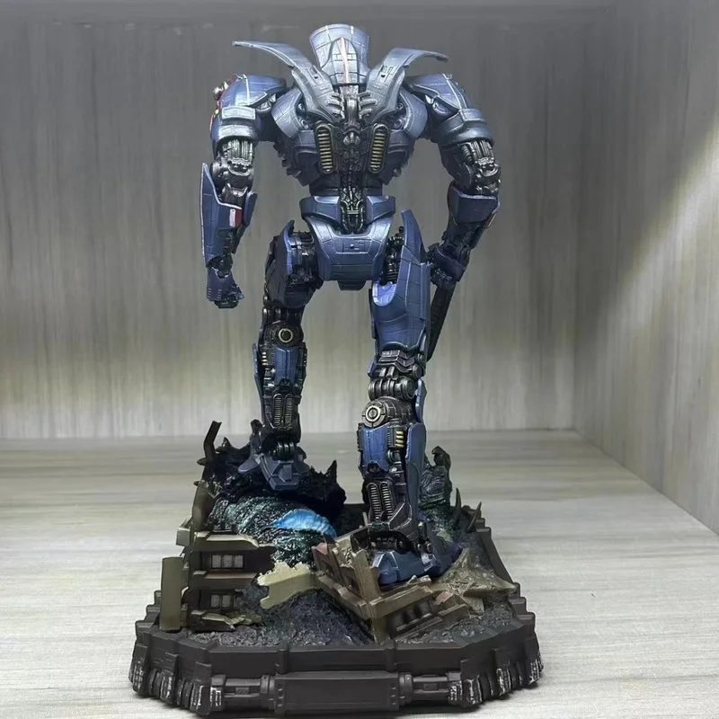 حافة المحيط الهادئ متوهجة 40 سنتيمتر كبيرة جدا الخطيرة الهيام Mecha Gk تمثال نموذج تمثال سطح المكتب زخرفة الفيلم الطرفية هدية