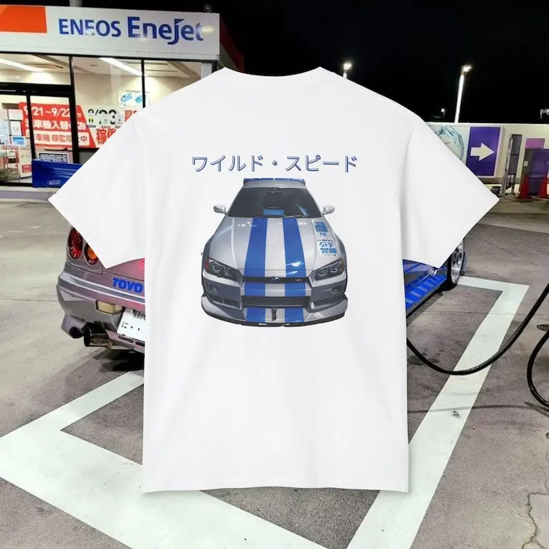 BRIAN O'CONNER 2 Fast 2 Furious - anime T-shirt