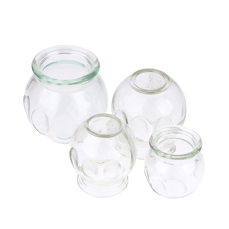 1pcs Vacuum Cupping Massage Jar Cans Chinese Medicine Physiotherapy Anti-Cellulite Suction Cups Body Massager Healthy Care