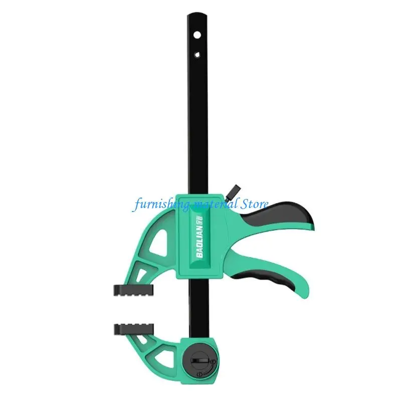 Y5GD 4/6/8/12inch Quick Ratchet Release Clip Tool Woodworking Clamp Work Bar Clamp