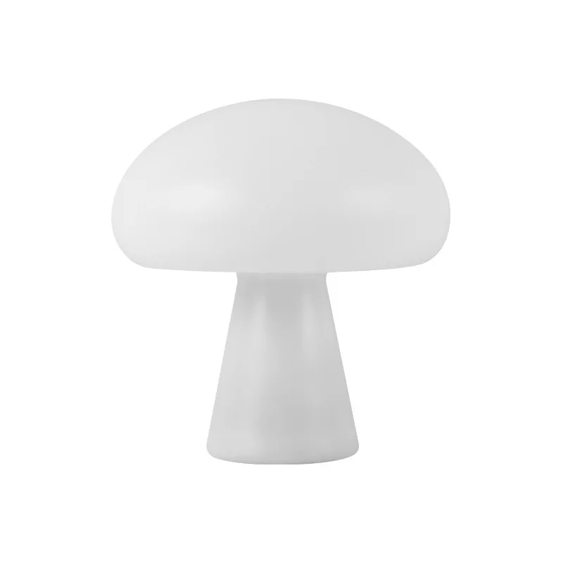 Medieval Danish Cream Wind Mushroom Desk Lamp Charging Living Room Study Bedroom Bedside Decoration