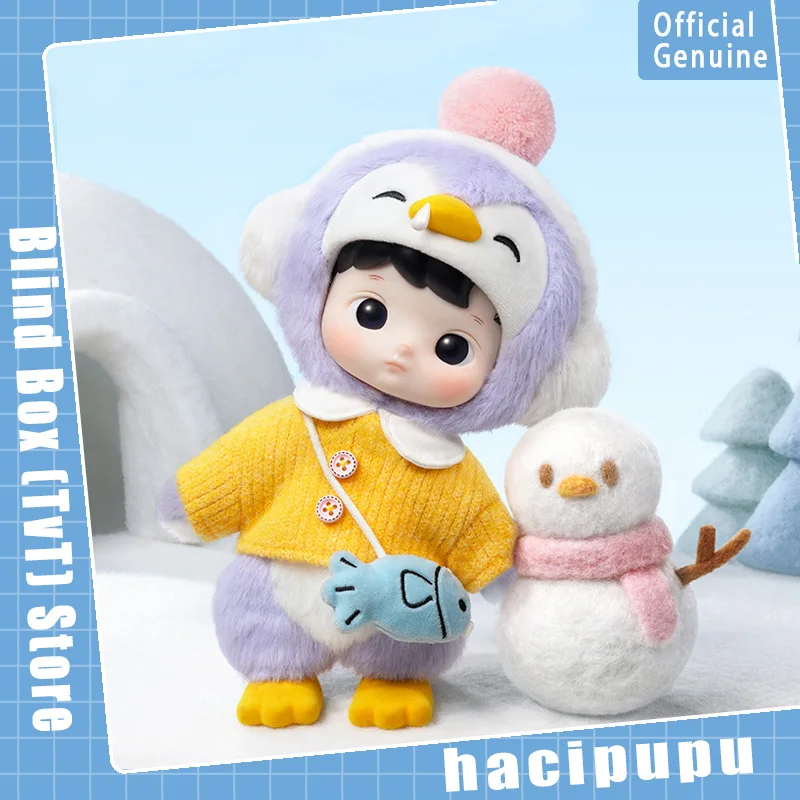 2024 Genuine Hacipupu Penguin 1/8  Action Figure 16 Joints Movable Toy Fashion Trend Decoration Birthday Gift Girl Kids 2025