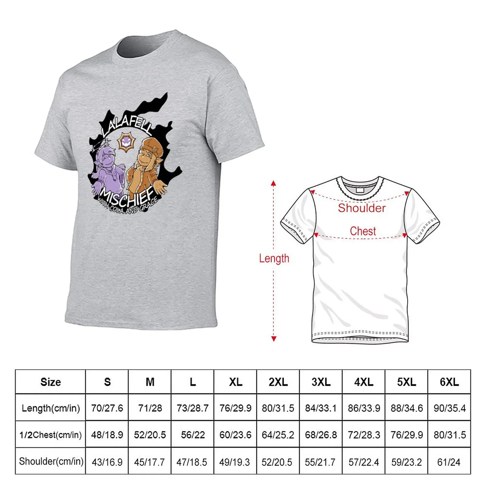 Lala Mischief (WoTT Colors) T-Shirt Aesthetic clothing kawaii clothes hippie clothes graphics t shirt workout shirts for men