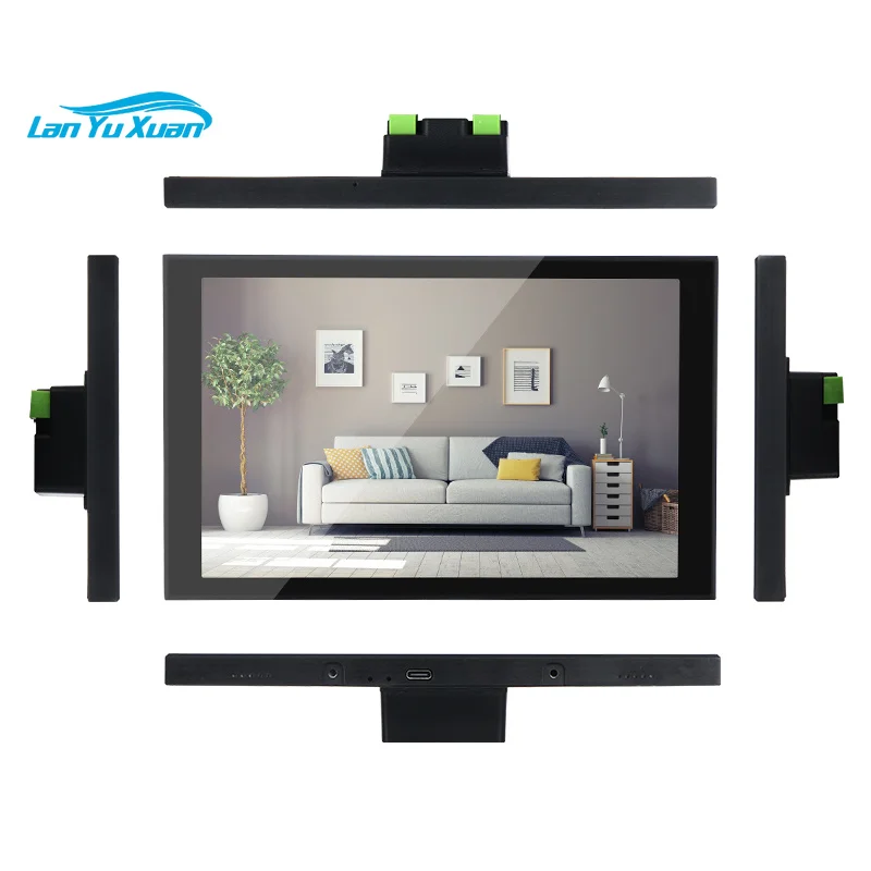 8 Inches Landscape Display RK3576 4GB 32GB Android 14 POE Central WIFI Switch Touch Control Panel for Home Automation Solutions