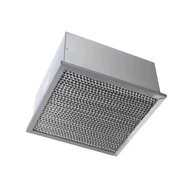

Fiberglass Filter Galvanized Deep Pleat High Efficiency H14 Hepa Filter For Industrial Air Filter Clean Bench