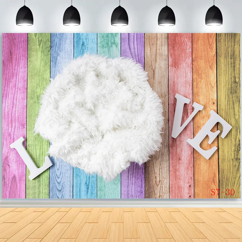 Shuozhike bebê recém-nascido cesta floral fotografia cenários adereços crianças festa de aniversário photo studio fundo VT-06