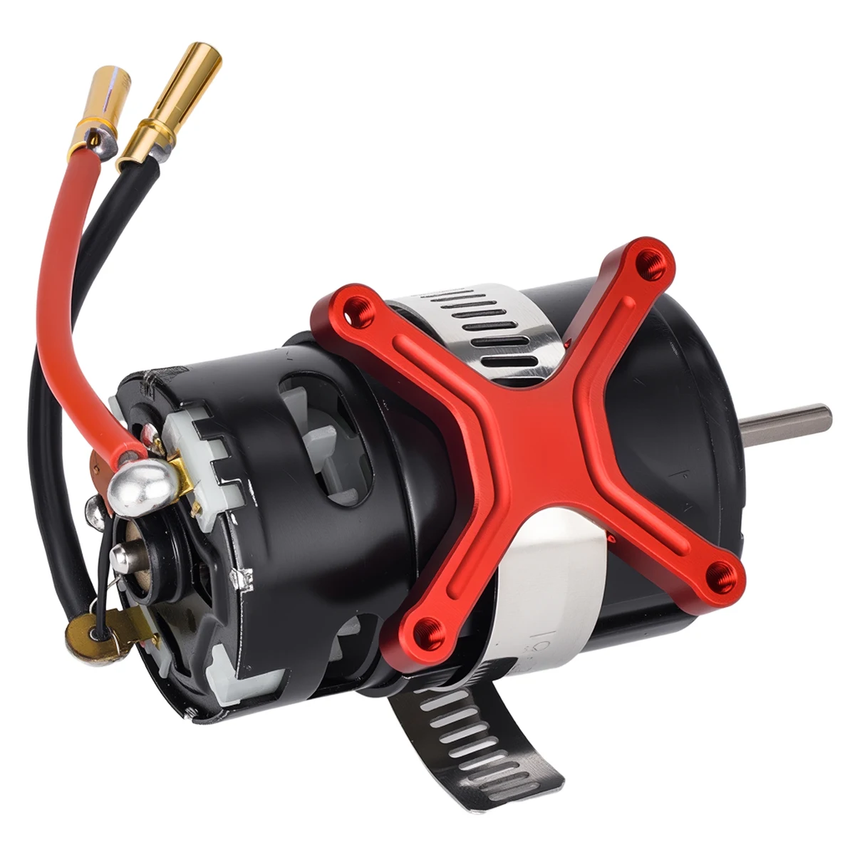 Universal Adjustable Fan Mount 30-49mm Wide Range for 1/8 1/10 RC Brushless Motor Hobbywing Rocket Series Cooling Fan Heat Sink view 6