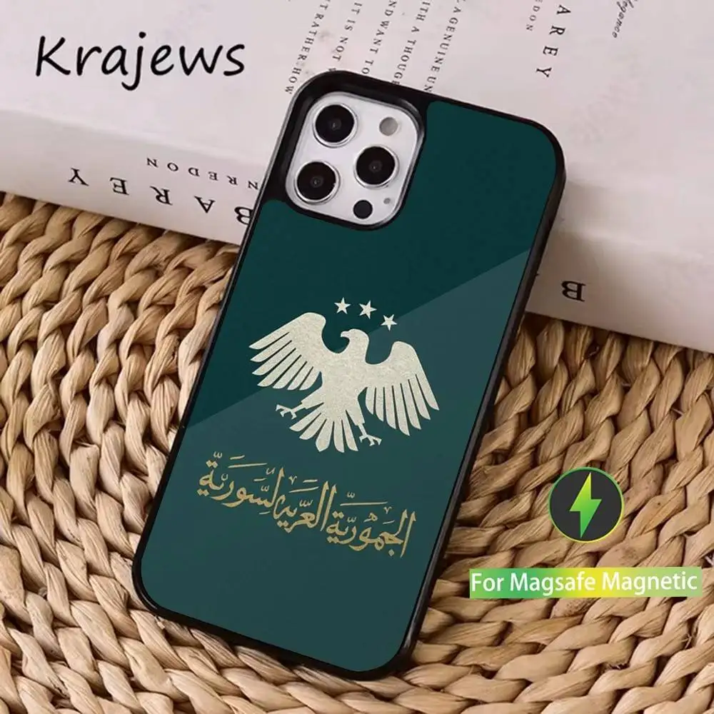 FREE ART SYRIA FLAY Phone Case For iPhone 16,15,14,17,13,12,11,Pro,Max,Plus,Mini, Magsafe,Magnetic Wireless Charging Case - Image 4