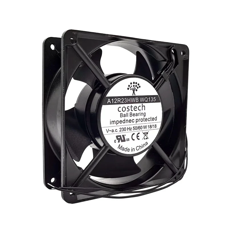 NEW ORIGINAL A12R23HWB WQ135 AC 230V 18W 12038 120*120*38mm 12cm COOLING FAN RADIATOR
