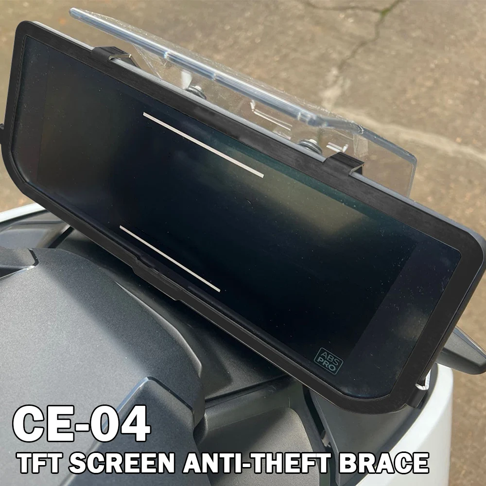 Motorcycle TFT Screen Anti-theft Brace Display Screen Locking Frame Screen Anti-theft Device for BMW CE-04 Screen Security