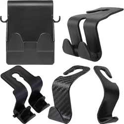 Car Seat Back Hook Storage Box with Bag High Quality Cars Storages Phone Handbag Purse Clothes Hooks Auto Interior Accessories