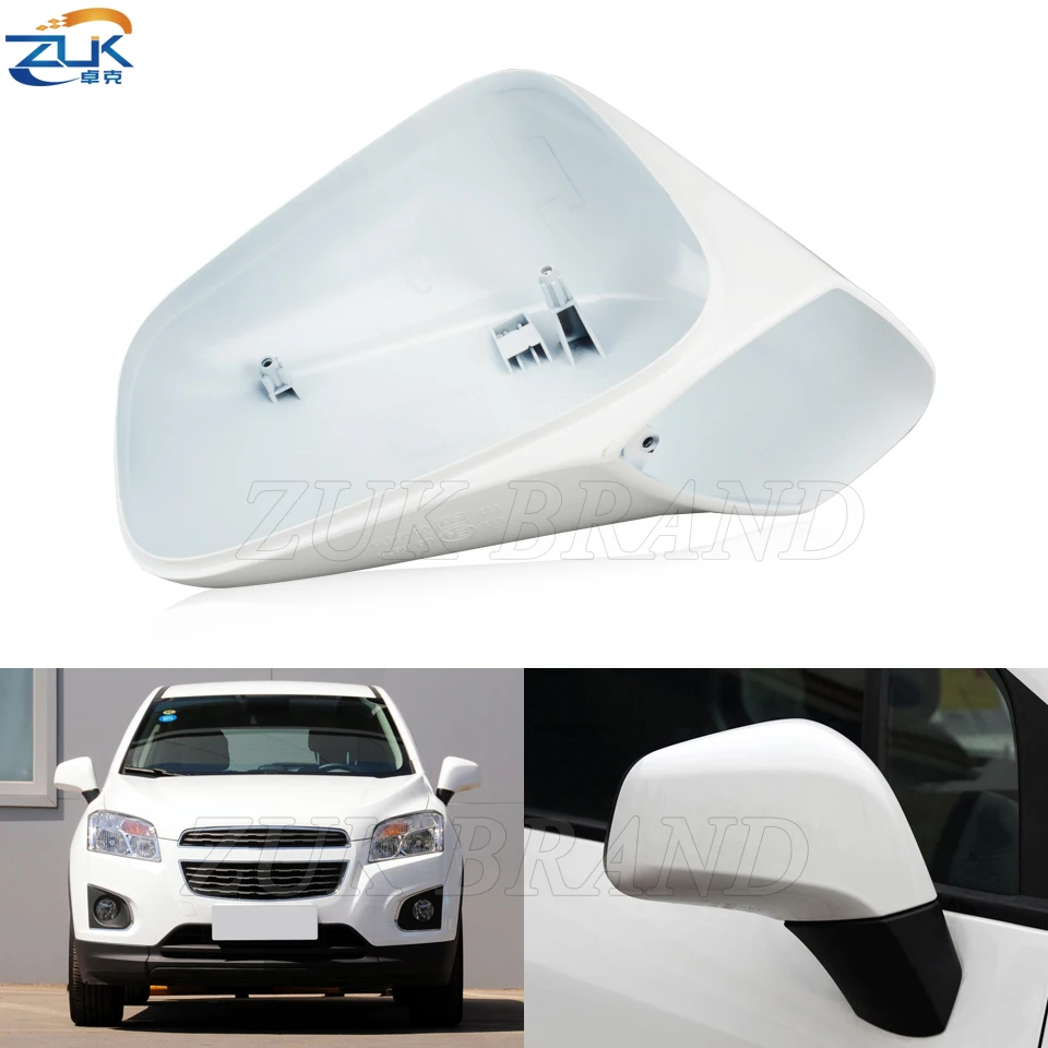 ZUK Car Exterior Parts Rearview Side Mirror Cover Housing Cap For Buick Encore For Chevrolet Trax For Opel Mokka X 2012-2018