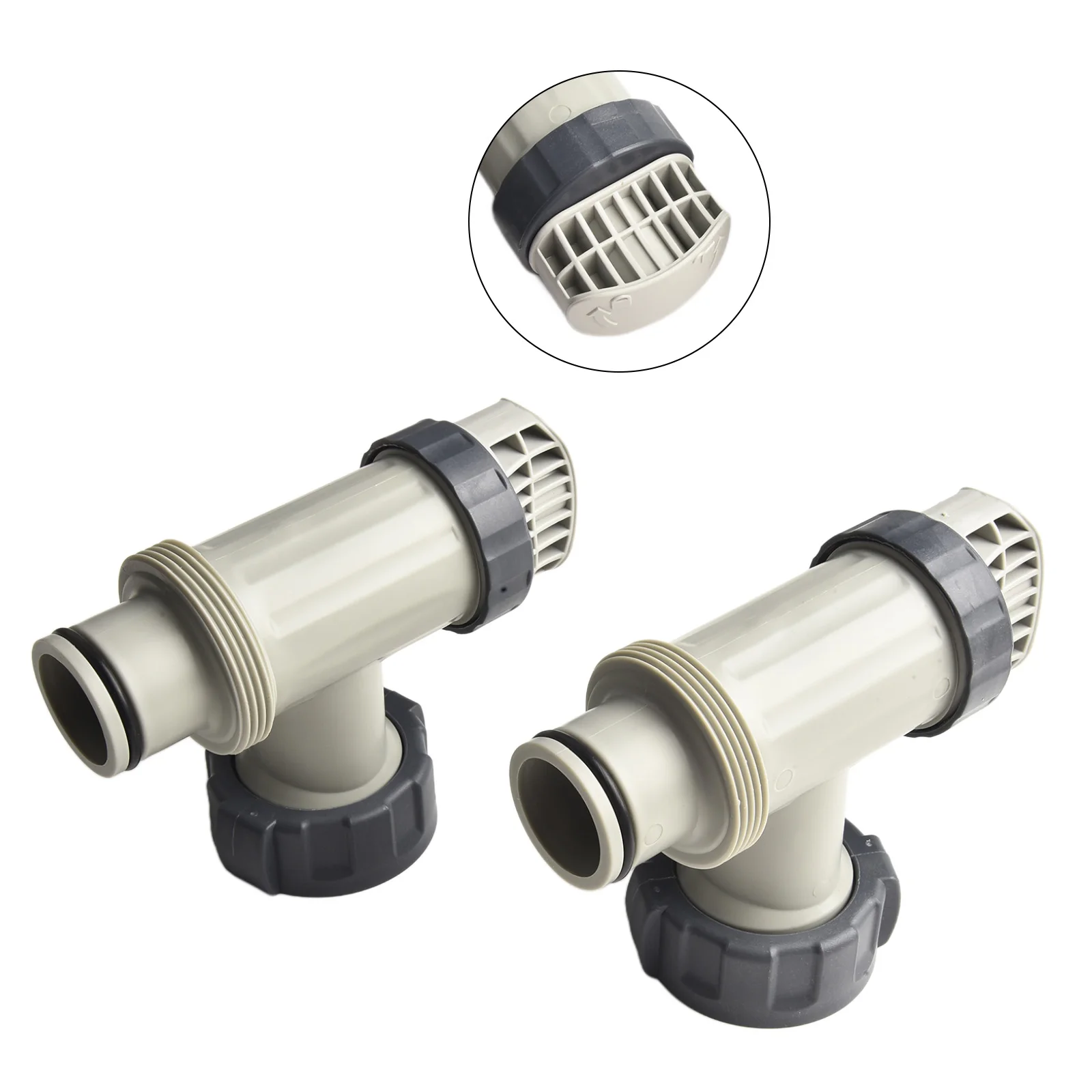 2pcs Pool Plunger Valve Replacement For Intex 10747 Ground Swimming Pool Sand Filter Pump Outdoor Pool Accessories