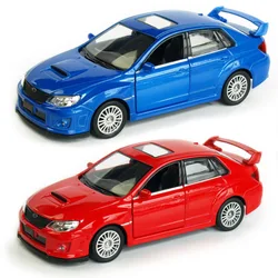 Subaru Impreza WRX STI DieCast Modèles de voitures, Modèle d'automobiles, Véhicule en alliage, Gld3 Coche Jouets pour enfants, 1:36