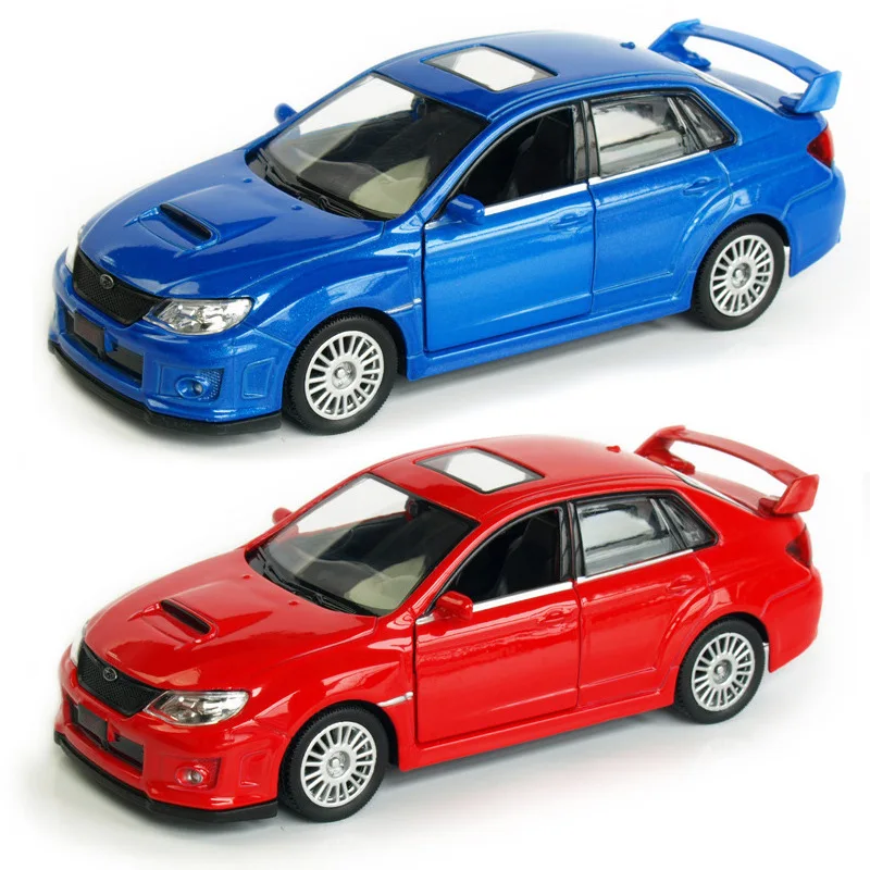 1:36 Subaru Impreza WRX STI DieCast Models Cars models of automobiles Alloy Vehicle gld3 Coche Toys for Children