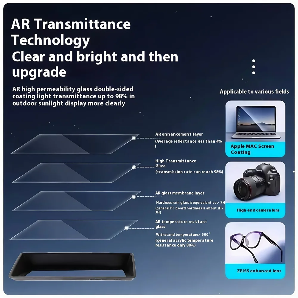 For Hyundai Santa Fe 2024 2025 LHD Car HUD Protective Cover Head-Up Display Dust Cover Frame Windshield Car Accessories