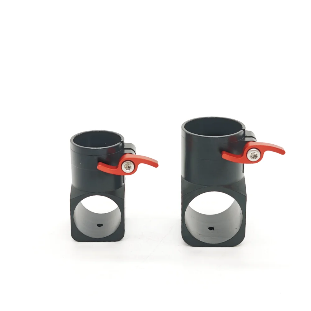 Béquille en alliage d'aluminium, train d'atterrissage en T, 25mm 30mm, pince à Tube en carbone, connecteur de montage pour Drone, 1 pièce