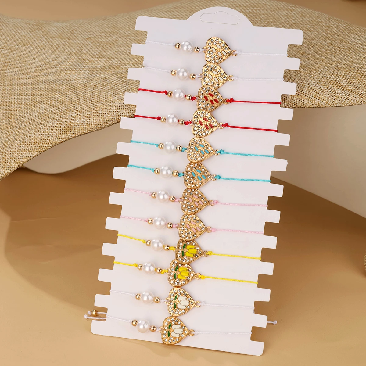 12 Simple and Extremely Simple Imitation Pearl Women's Bracelets