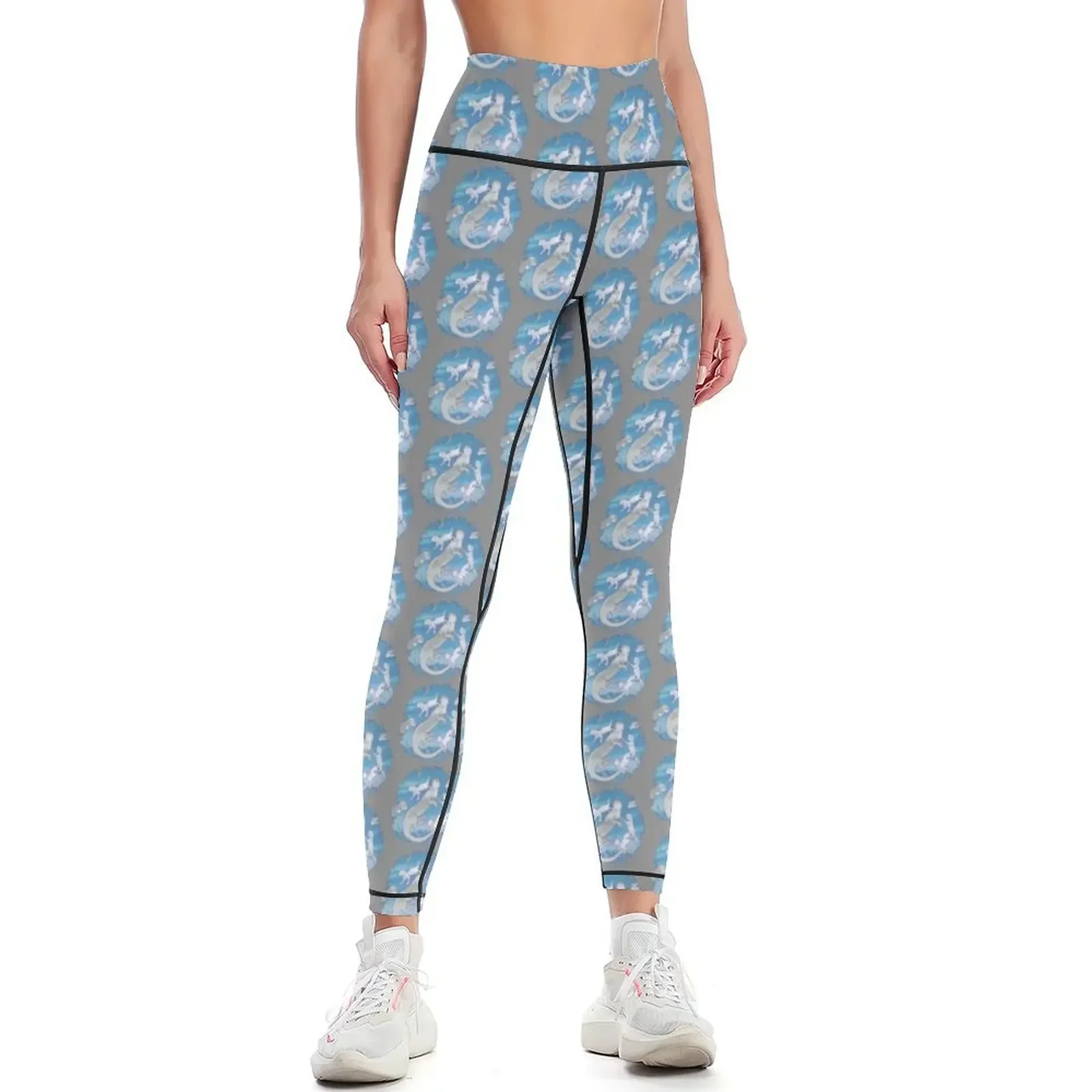 

Giant River Otter Leggings Sports pants for gym sportswear woman legging pants raises butt Sportswear woman gym Womens Leggings