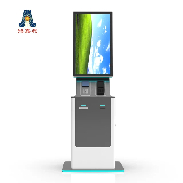 Self-service Check Automatic Ticket Machine Kiosk Payment Terminal Banking Kiosk