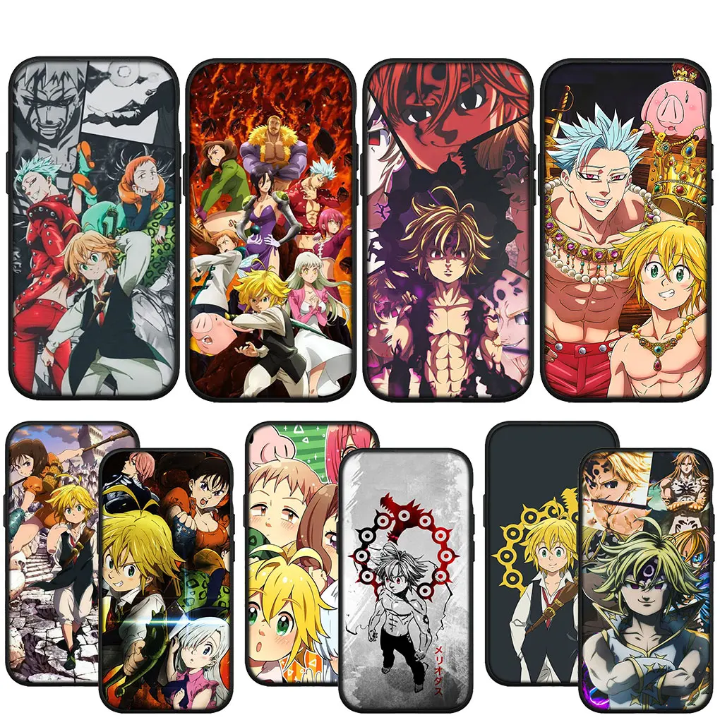 Seven Deadly Sins Meliodas Soft Cover Phone Casing for Apple iPhone 16 15 14 13 12 11 Pro Max 6 6s Plus + SE 16+ Case