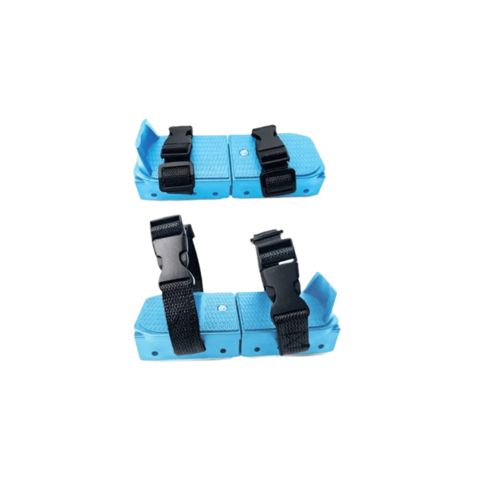

Outdoor Adjustable Toddler Ice Skates Quick Release Fastener Straps Beginner Training Shoes Plastic Ice Skates For Beginners