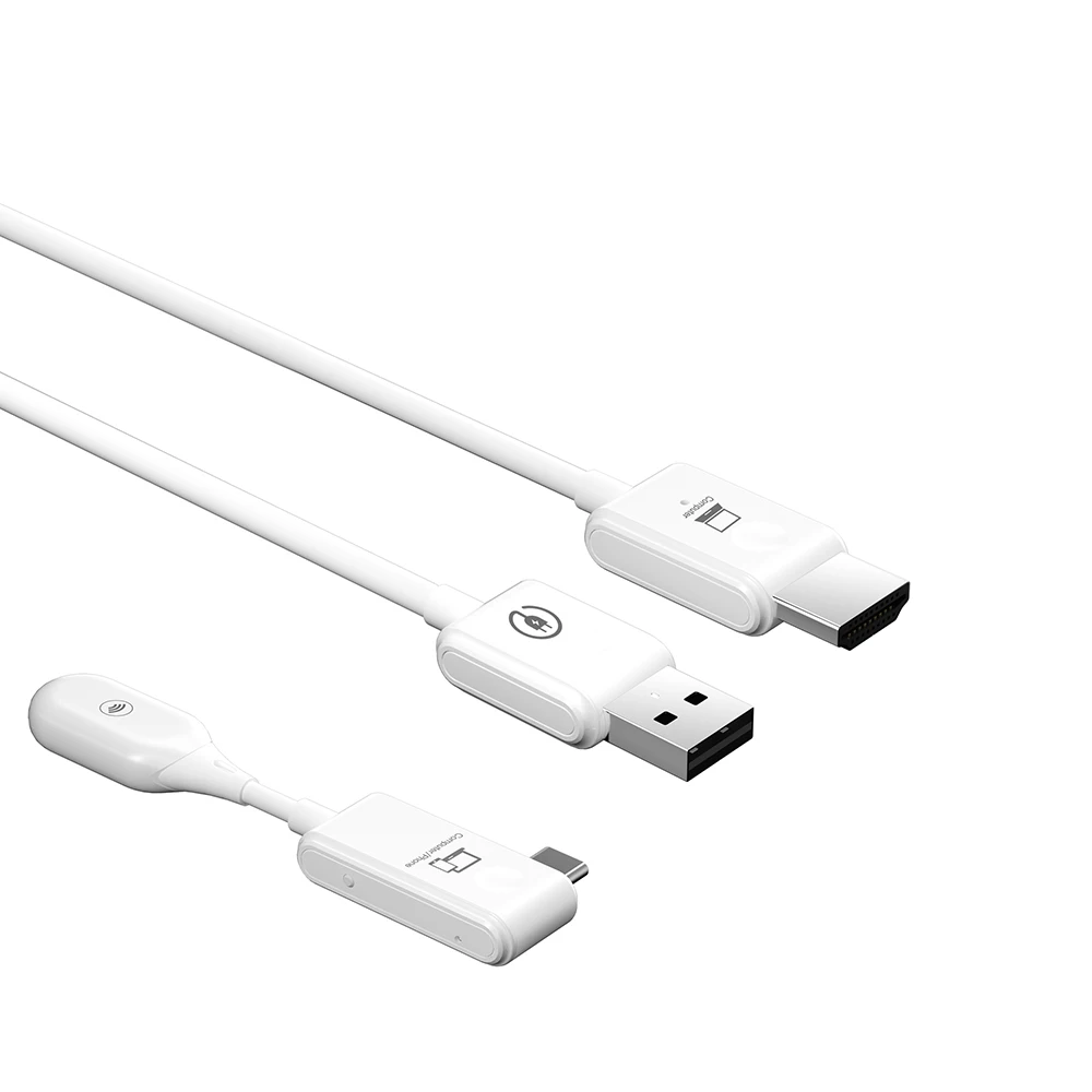 5.8G Wireless Type-C to 1080P HD Display Extender 30M Transmitter Receiver for Thunderbolt3 Laptop Phone HDTV Monitor Projector