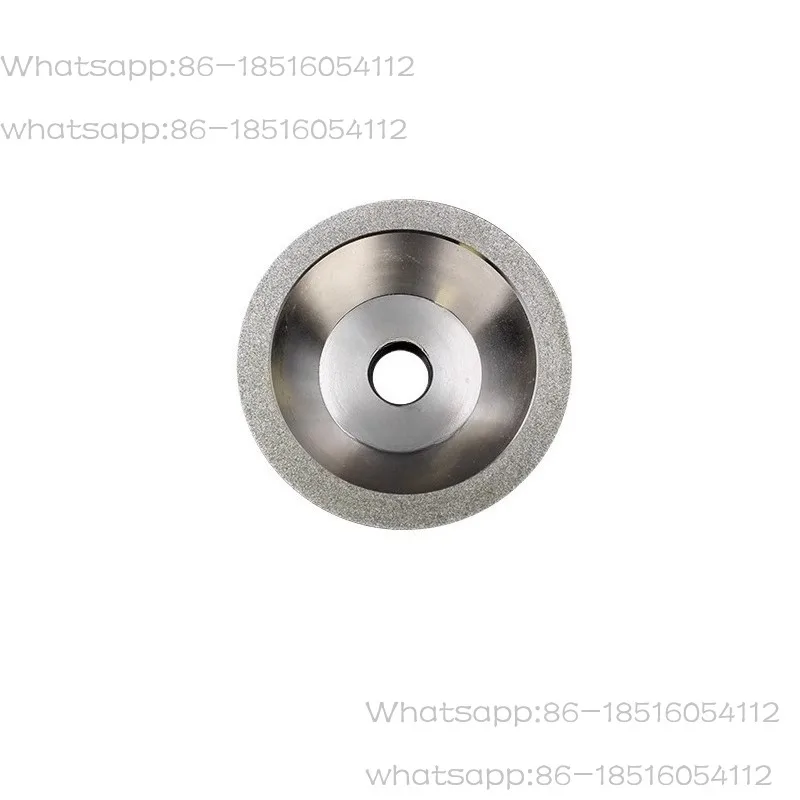 Bowl type electroplated diamond grinding wheel alloy ceramic milling cutter jade sharpener CBN