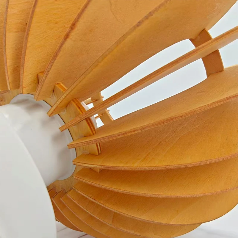 LED الخشب مصباح السقف اليقطين محبوك النمط الياباني فلوش جبل ضوء لغرفة المعيشة الممر الشرفة إضاءة المنزل