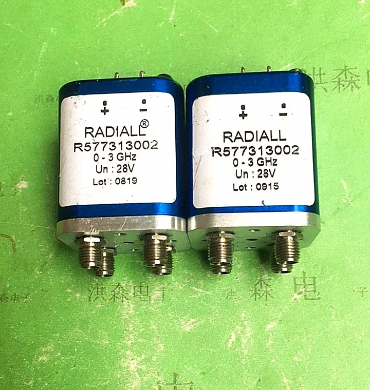 

RADIALL R577313000 28V 0-3GHz SMA RF microwave coaxial switch