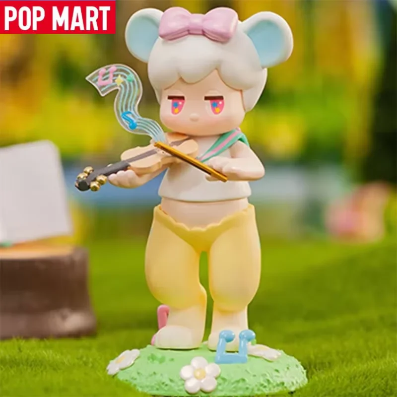 POP MART Satyr Animal Carnival Series Blind Box Torebka Niespodzianka Mystery Box Zabawki Figurki Akcji Dekoracje Śliczny Model Prezent dla Dziewczynki