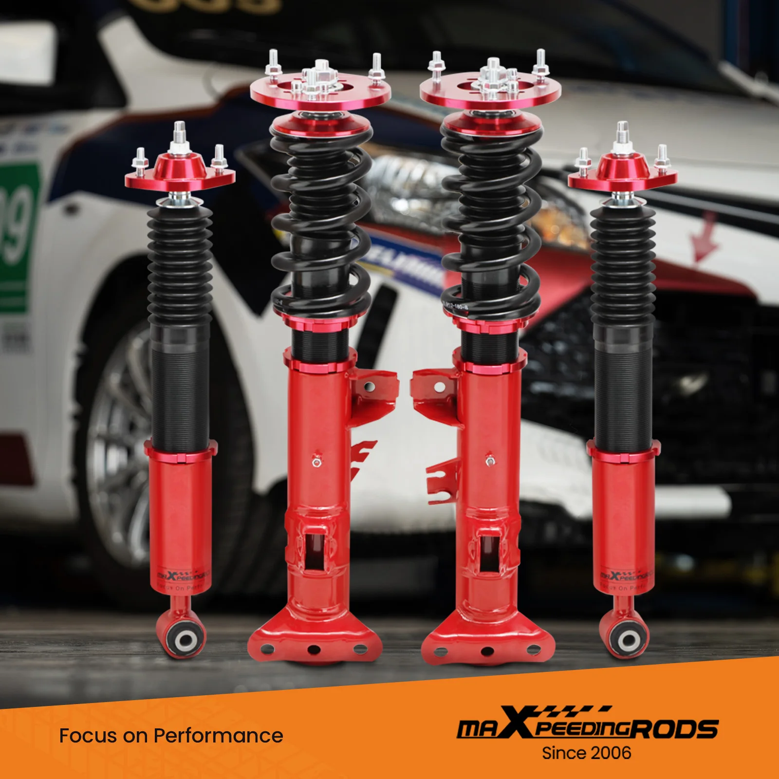 

Racing Coilovers For BMW E36 3 Series 316 318 323 325 328 M3 Suspension Struts