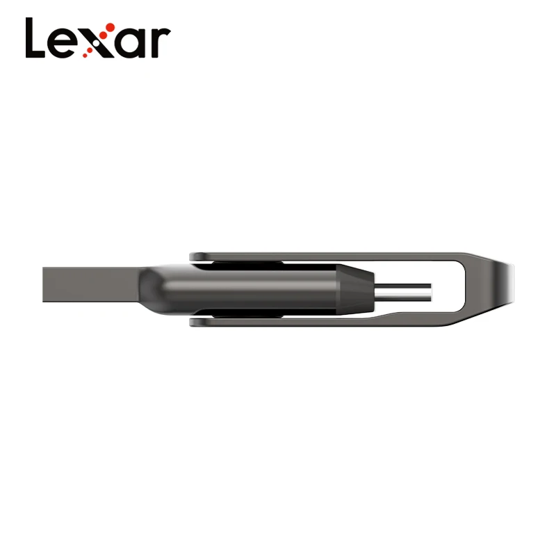 محرك فلاش USB3.2 Type-C من Lexar USB للهاتف والكمبيوتر محرك أقراص D400 الأصلي 256 جيجابايت 128 جيجابايت 64 جيجابايت 32 جيجابايت حتى 130 ميجا بايت/ثانية بندريف